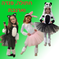 תחפושות לחתולה, דב פנדה וארנבת