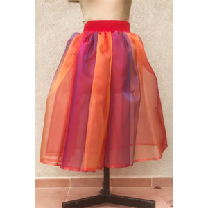 חצאית אורך 75 ס"מ צבעים מתחלפים גם מידות גדולות 