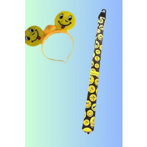 עניבה וקשת  סמיילי חייכן<