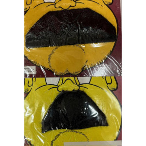 שלושה שפמי הדבקה לגזירה<