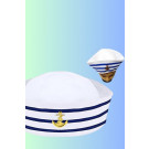  כובע מלח עם פסים.''