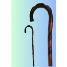 מקל עץ מגולף''